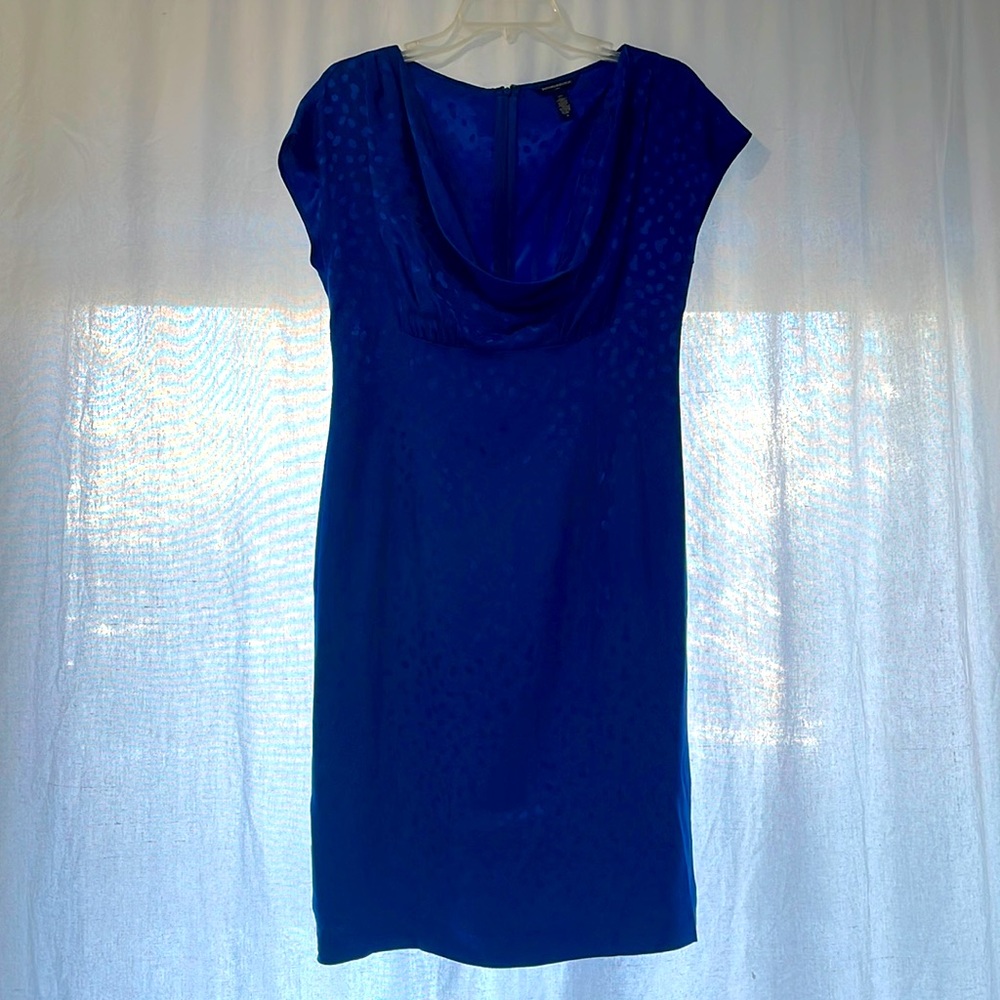 Beautiful blue silk dress worn twice